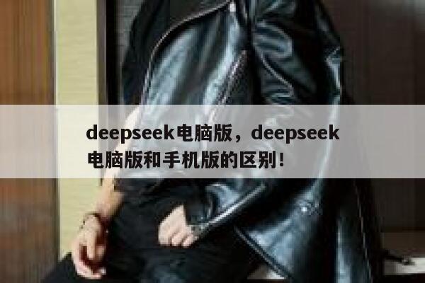 deepseek电脑版，deepseek电脑版和手机版的区别！ 第1张